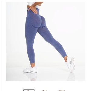 NWT NVGTN Royal blue Curve leggings M
